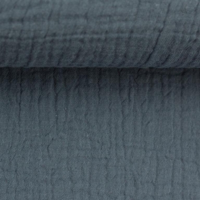 Musselin | Jenke | Rauchblau